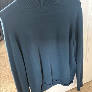 Old Navy Blue Turtleneck Sweater